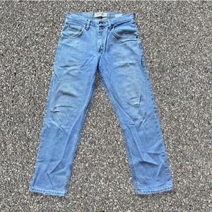 Vintage Wrangler Men's Regular Fit Jeans Light Blue 30x30 Cotton WRO02MD #90ssty